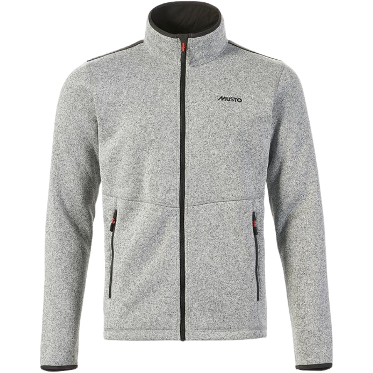 ITALIAN MILITARY ZIPニット　スローブイエナ Men's Tan Merino Wool Zip Neck Jumper | Savile Row Company